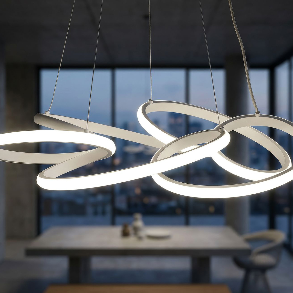 Glovy Modern Dimmable LED Pendant Light Fixture — 2