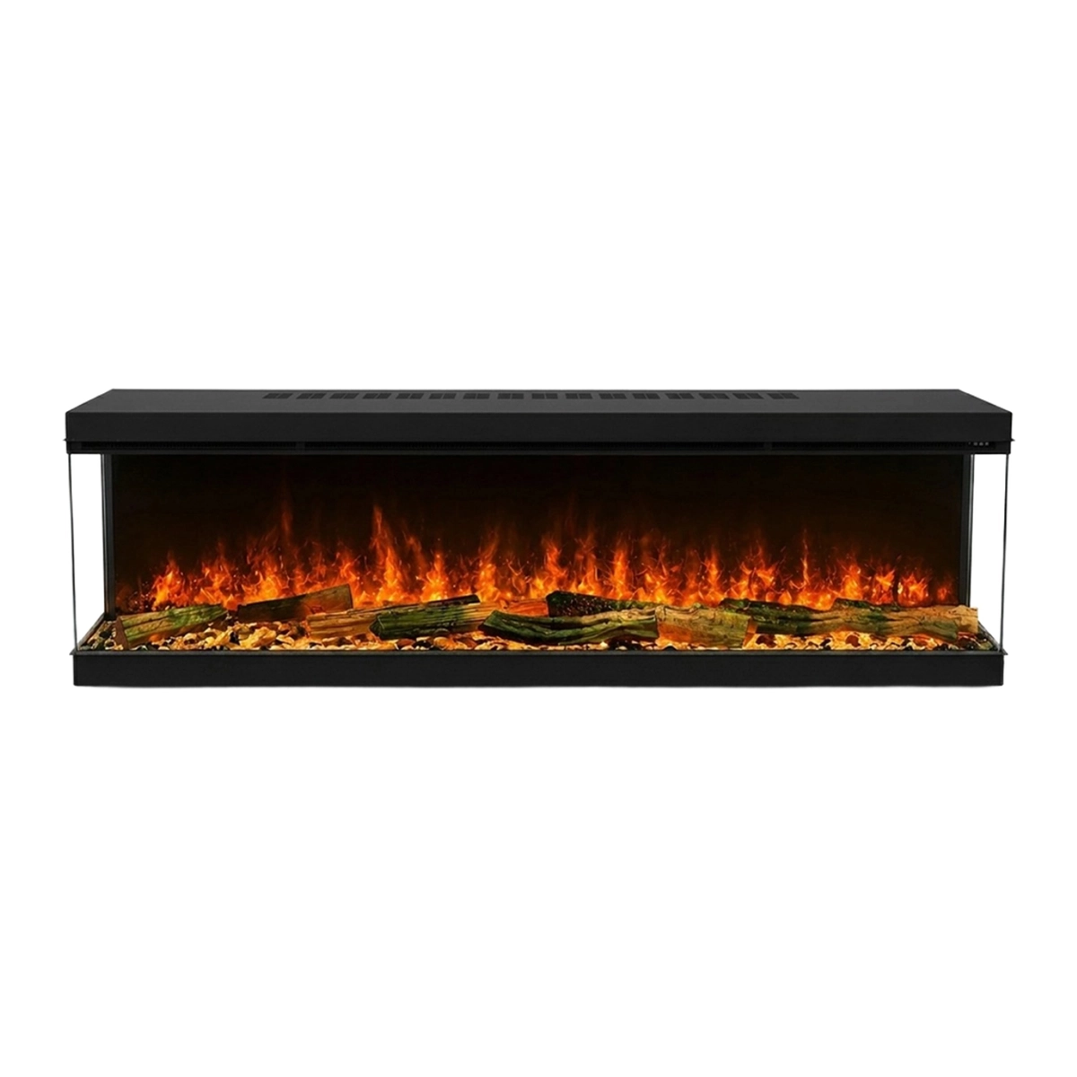 Belmont150 3-Sided Built-in Wall Electric Fireplace LED — 1