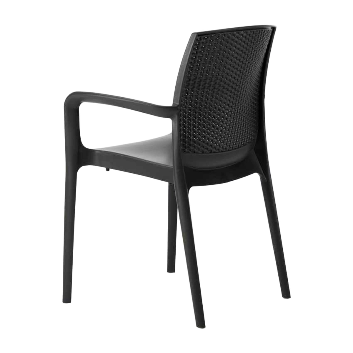 Poly Rattan Garden Armchair with Armrests Grand Soleil Boheme — 3