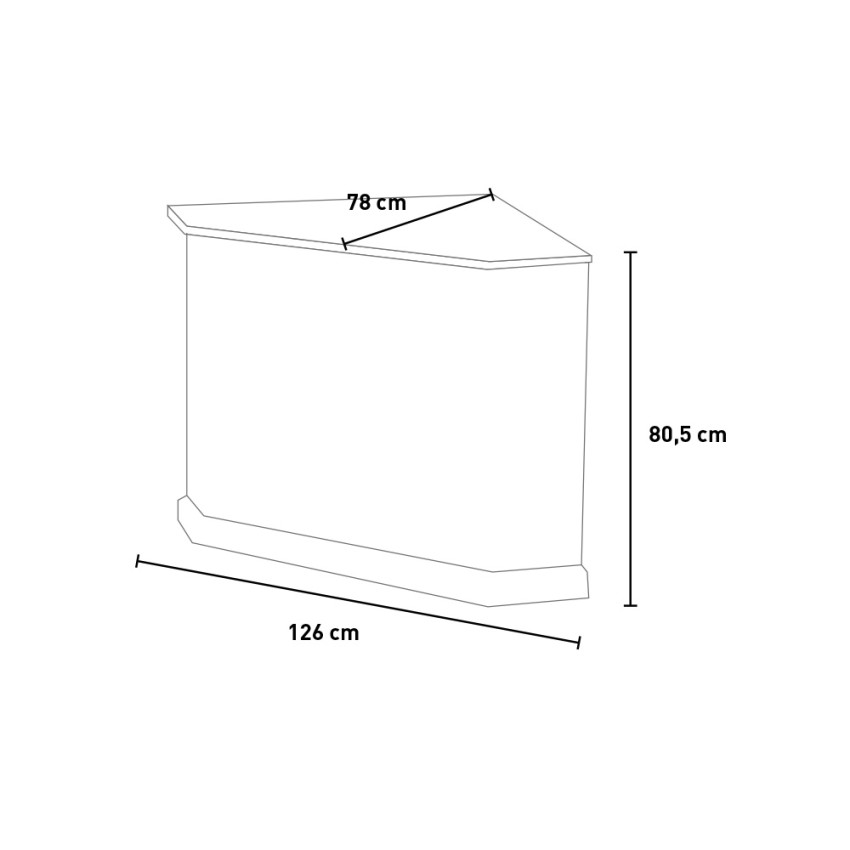 Corner Electric Fireplace in White Wood Madison Divina Fire DF9139 — 13