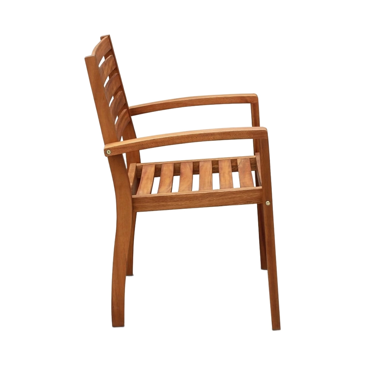 Minerva Cosma Stackable Wooden Garden Armchair in Solid Acacia — 3