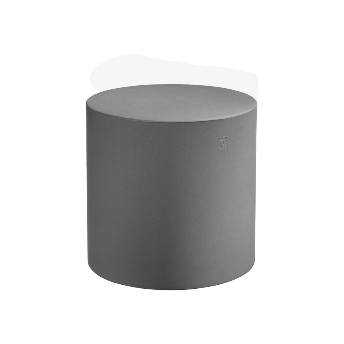 Blok LYXO Modern Cylindrical Polyethylene Pouf for Indoor and Outdoor — 1