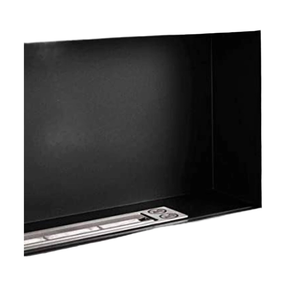 Wall Mounted Bioethanol Fireplace with Frame Divina Fire Siena Nero — 5