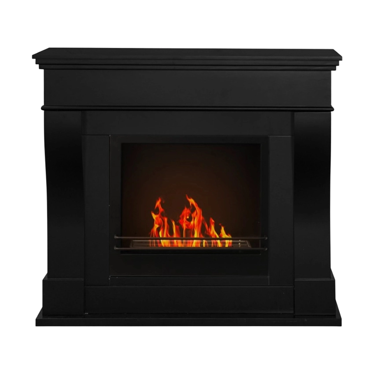Freestanding Bioethanol Fireplace with Frame Washington Divina Fire — 3