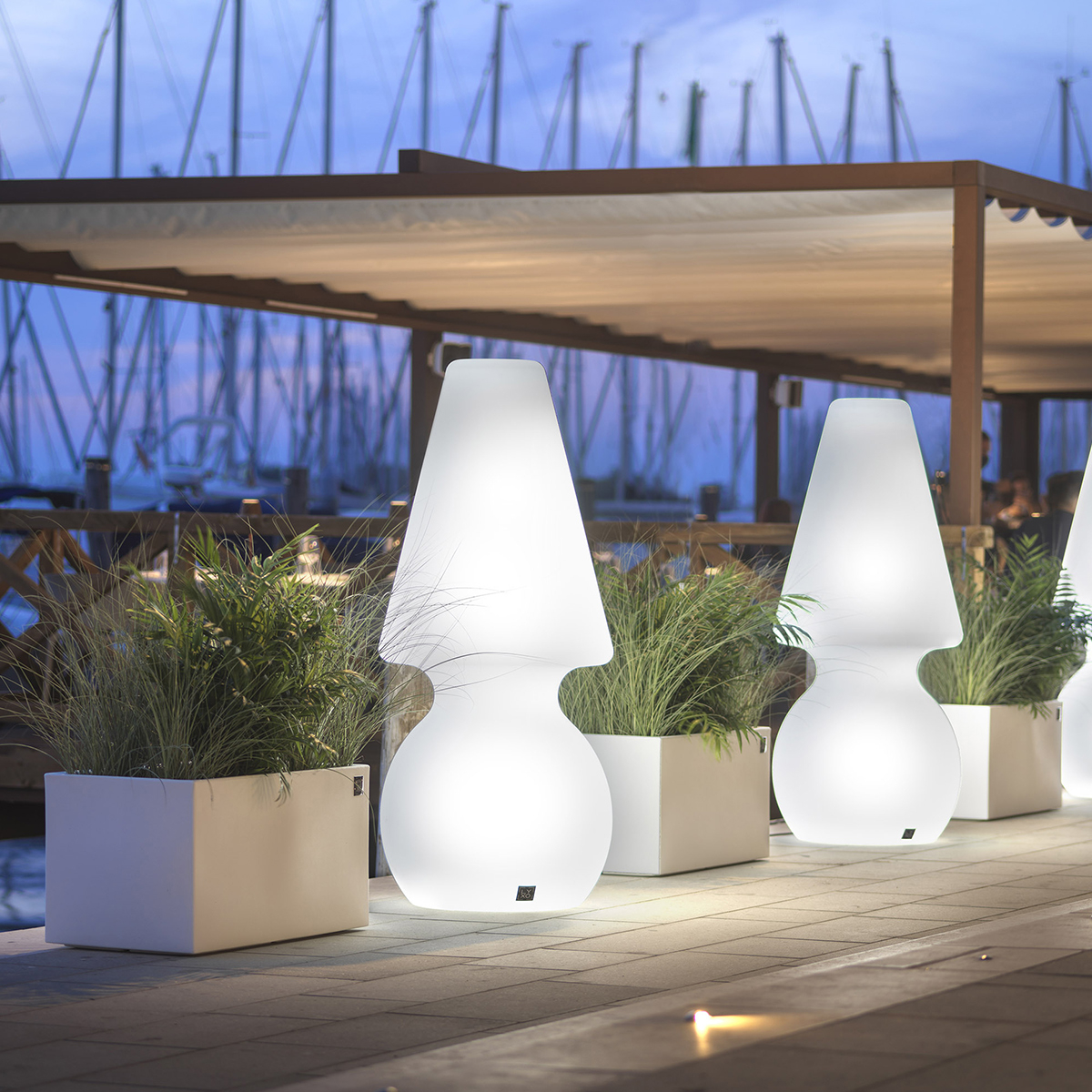 Outdoor and Indoor Floor Lamp My Big Light LYXO — 3
