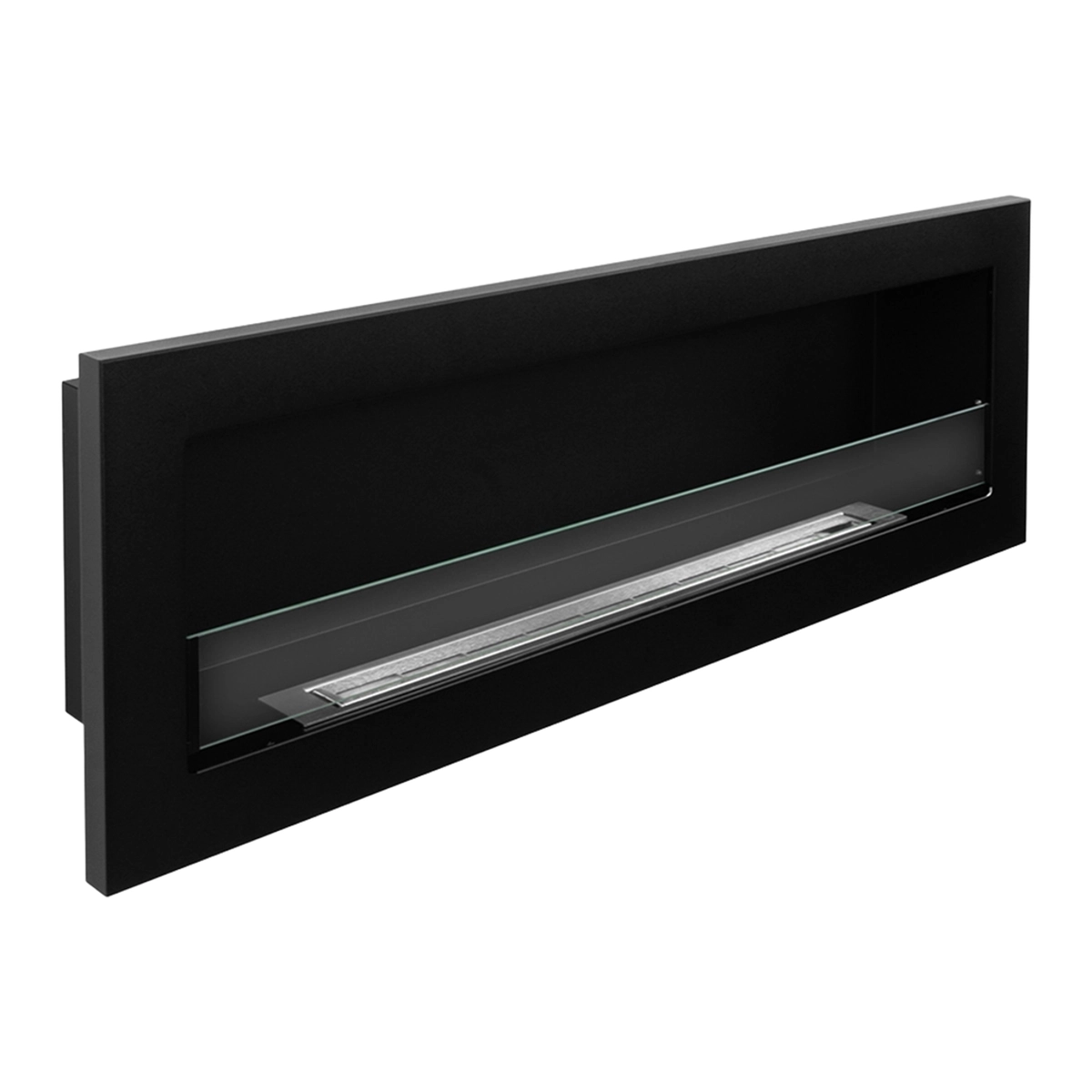 Wall-mounted & Recessed Bioethanol Fireplace 120x40 Divina Fire Livorno 120 — 5