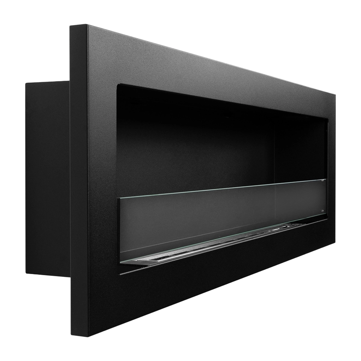 Wall-mounted & Recessed Bioethanol Fireplace 120x40 Divina Fire Livorno 120 — 6