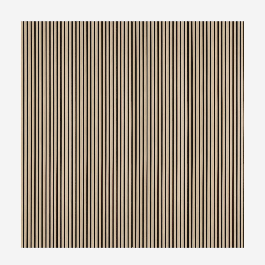 Set of 4 acoustic wall slat panels 240x60cm Kover-W — 4