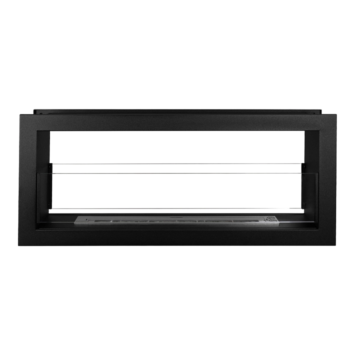 Divina Fire Montefalco 90 Double-Sided Built-in Bioethanol Fireplace 90x40 — 6