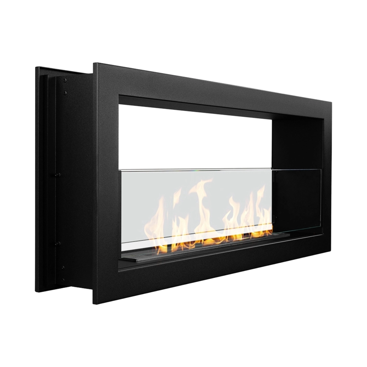 Divina Fire Montefalco 90 Double-Sided Built-in Bioethanol Fireplace 90x40 — 1