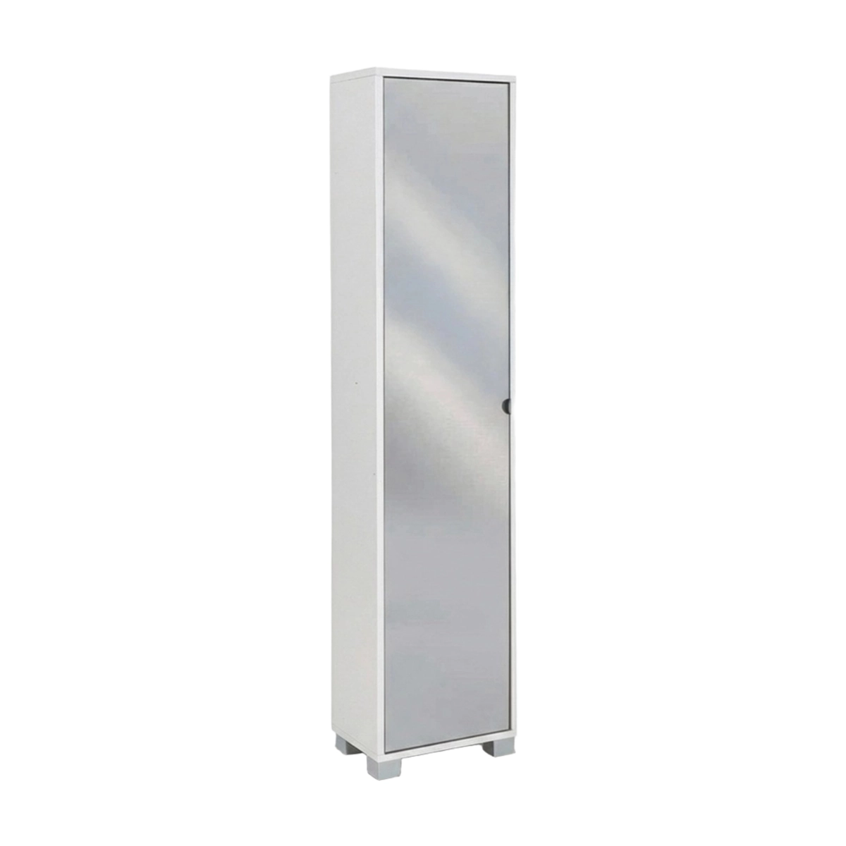 Tall Multipurpose Cabinet with Mirrored Door Beck Sarmog — 1