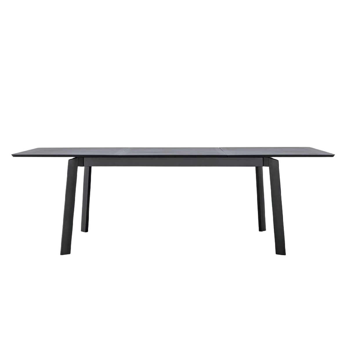 Extendable Garden Dining Table 160-240x102 cm Aluminium Kedels Kend — 1