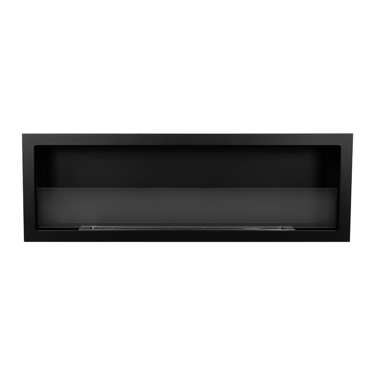 Built-in Wall Bioethanol Fireplace 120x40 Furore 120 Divina Fire — 6