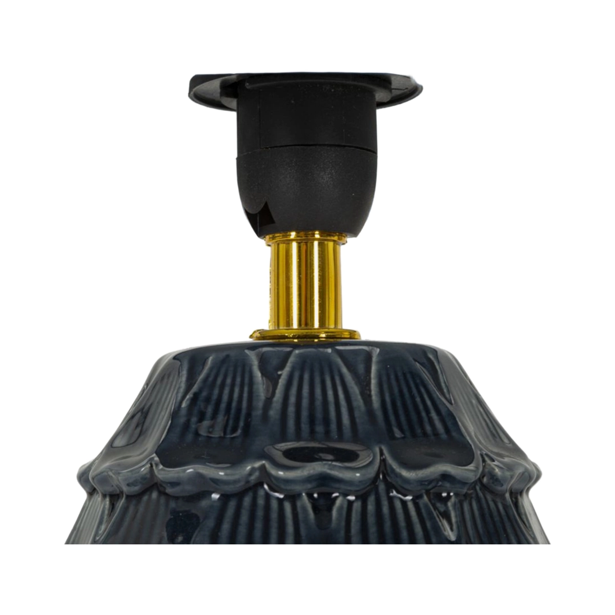 Pigny Bedside Table Lamp in Ceramic and Fabric — 3