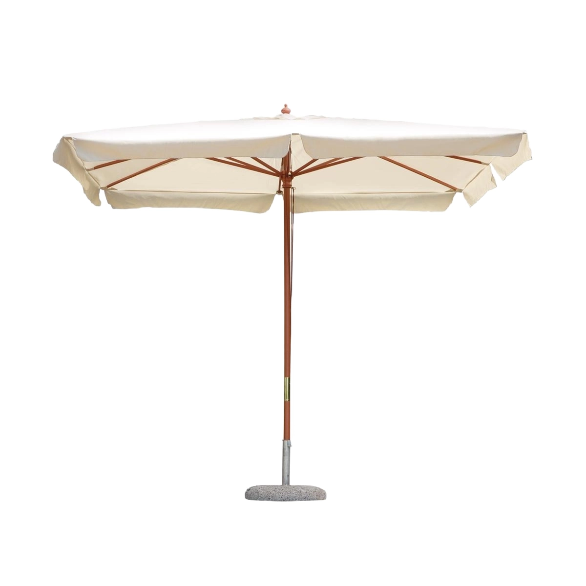 Kedels Mirado 3x3 m Square Wooden Garden Parasol — 1