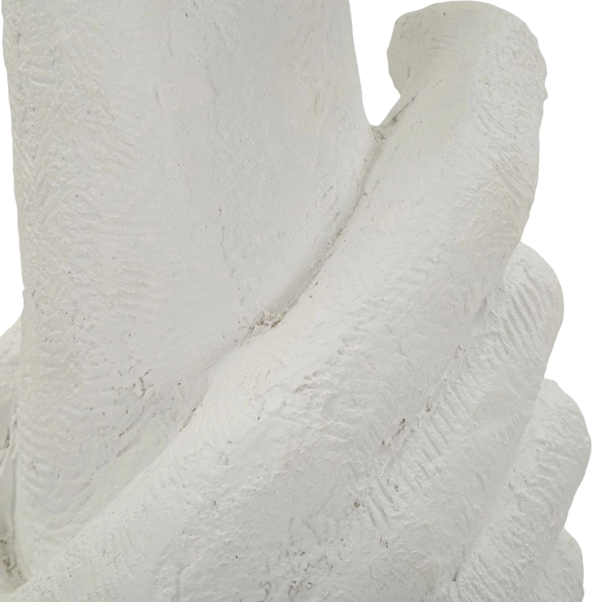 Life Sculptural Table Lamp in Polyresin and Tessuto — 7