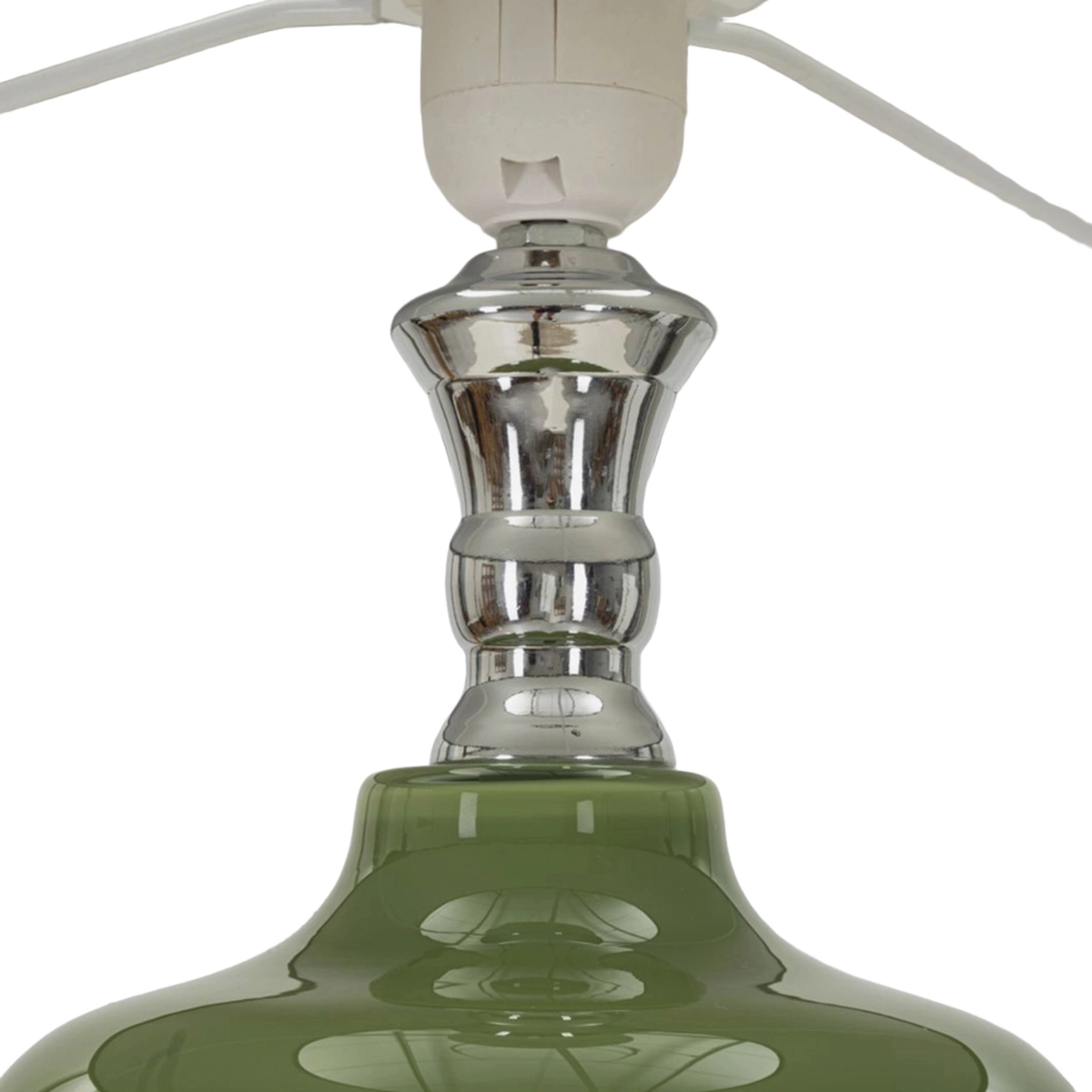 Eva One Floor Lamp in Glass and Tessuto — 7