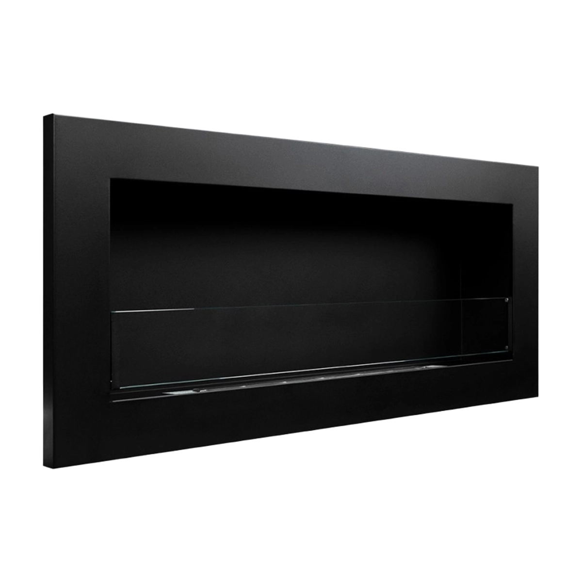 Divina Fire Livorno Nero Wall Mounted Recessed Bioethanol Fireplace — 8