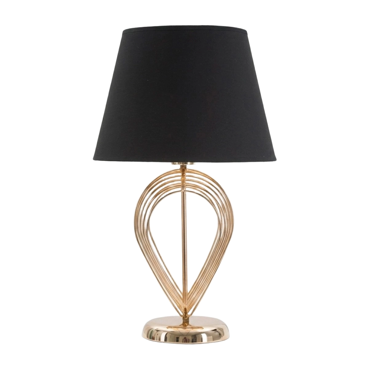 Modern Table Lamp in Metal and Tessuto Maxt 54 — 1