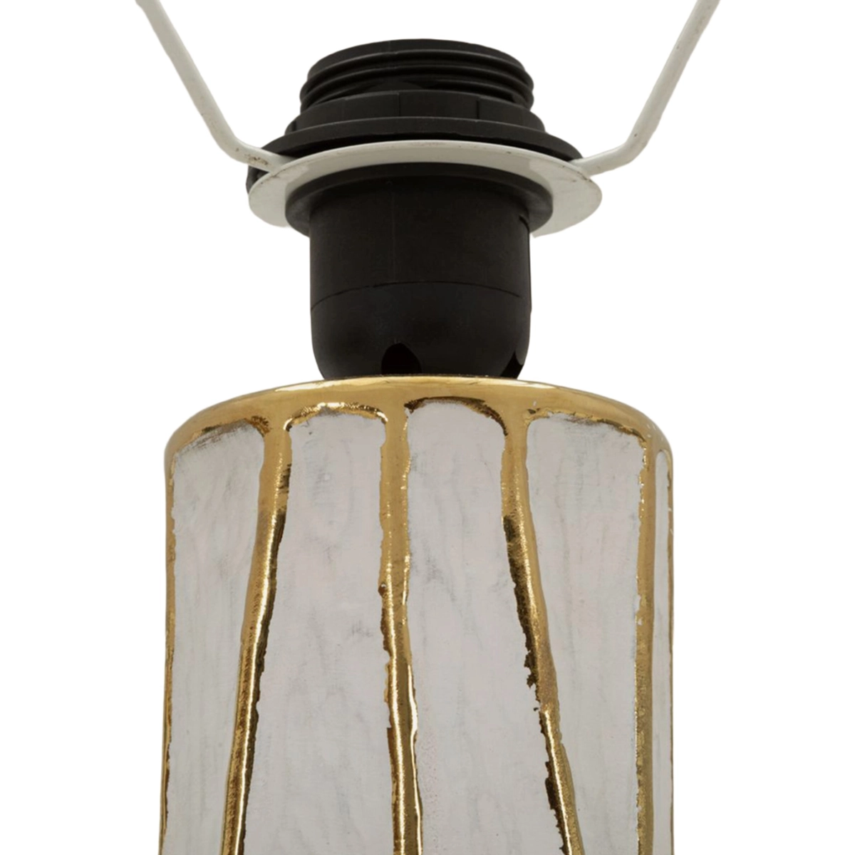 Tangeri Ceramic and Fabric Table Lamp — 4