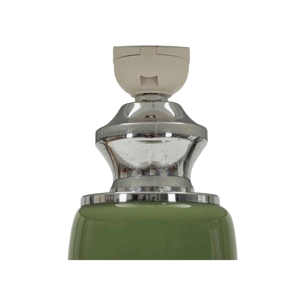 Eva Three Glass and Fabric Table Lamp — 5