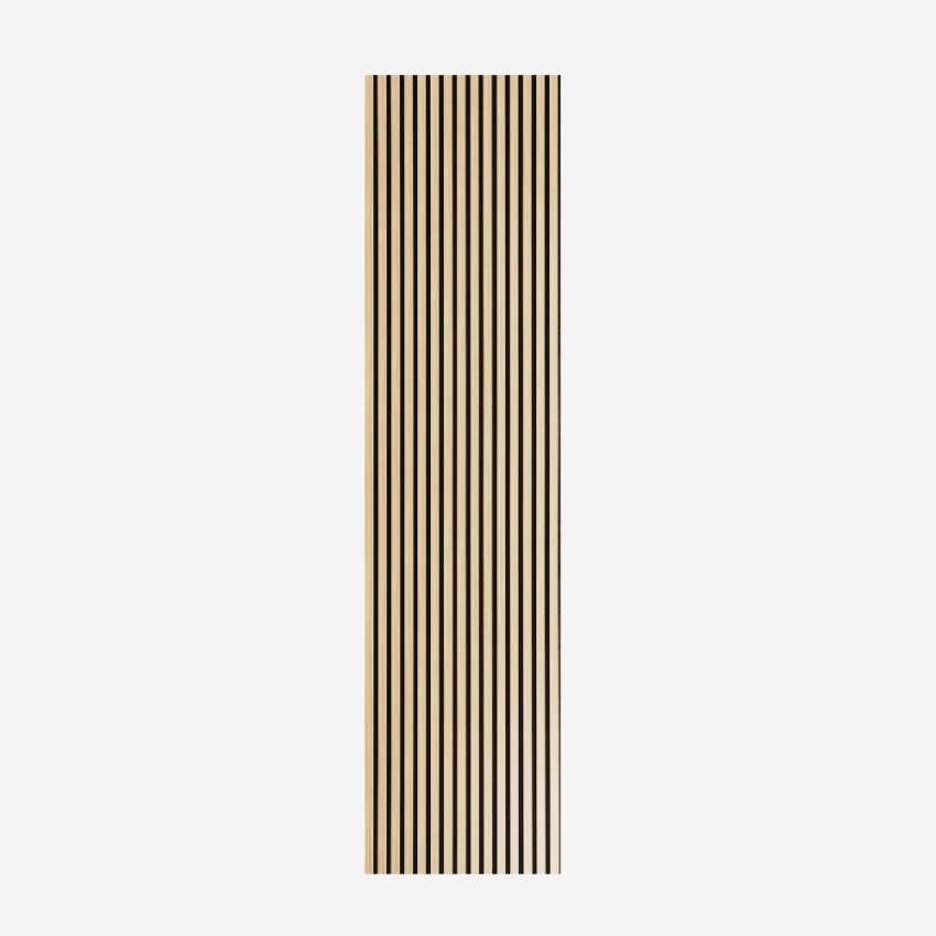 Set of 4 Oak Acoustic Wall Panels 240x60 cm Kover-O AHD — 3