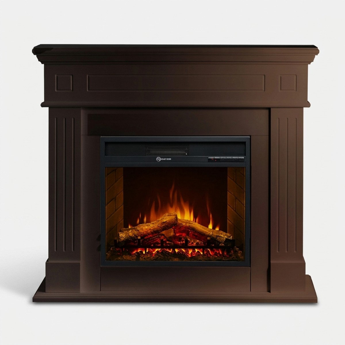 Freestanding electric fireplace with remote Divina Fire Cambridge — 1