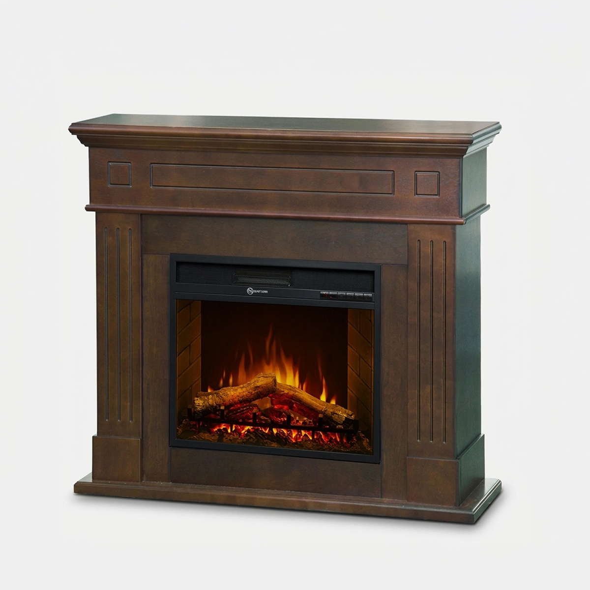 Freestanding electric fireplace with remote Divina Fire Cambridge — 3