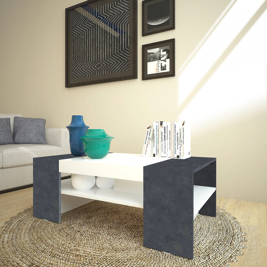 Modern Design Coffee Table 110x60cm Living Room Cherry Ardesia — 2