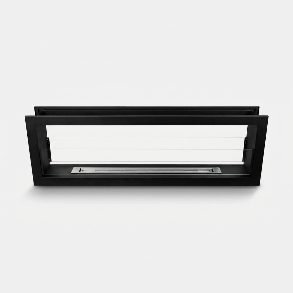 Double sided built in bioethanol fireplace Divina Fire Montefalco 120 — 3