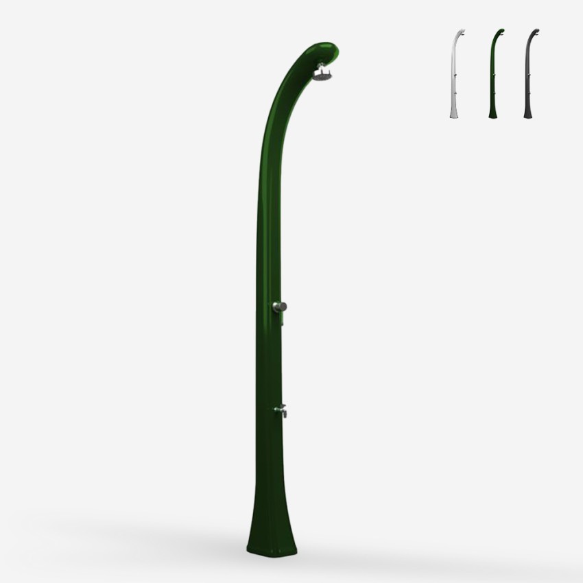 Arkema Design Happy One F120 20L solar garden and pool shower with foot washer — 1