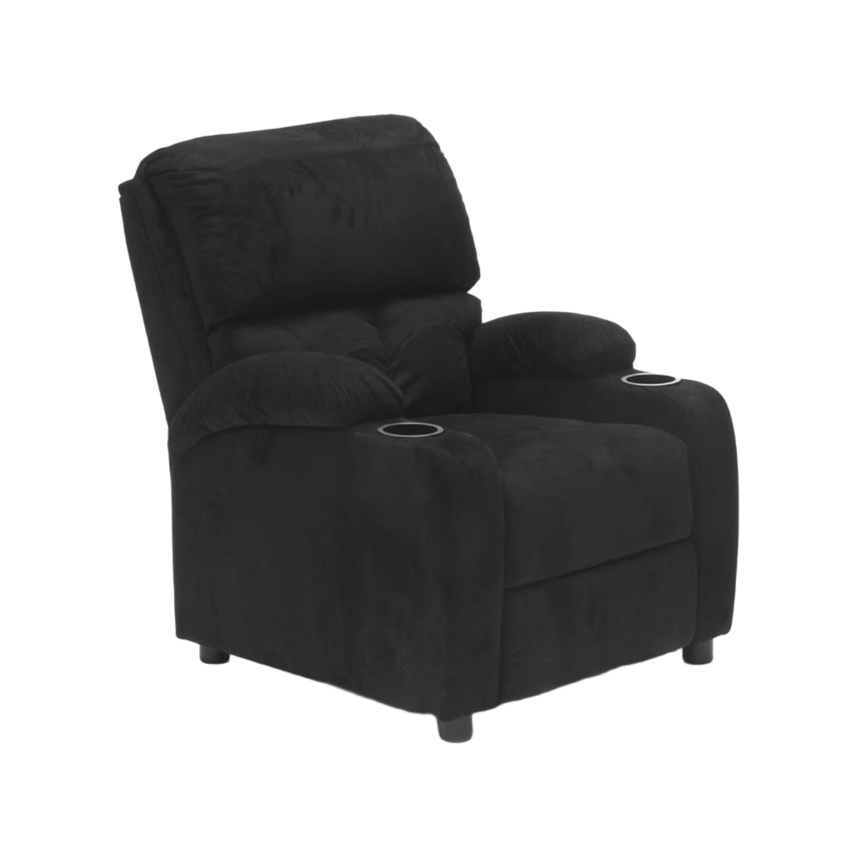 Laura Poltrona Relax Manual Recliner Armchair Microfibra Velluto — 1