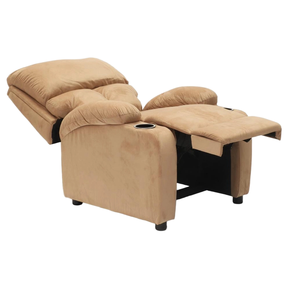 Laura Poltrona Relax Manual Recliner Armchair Microfibra Velluto — 4
