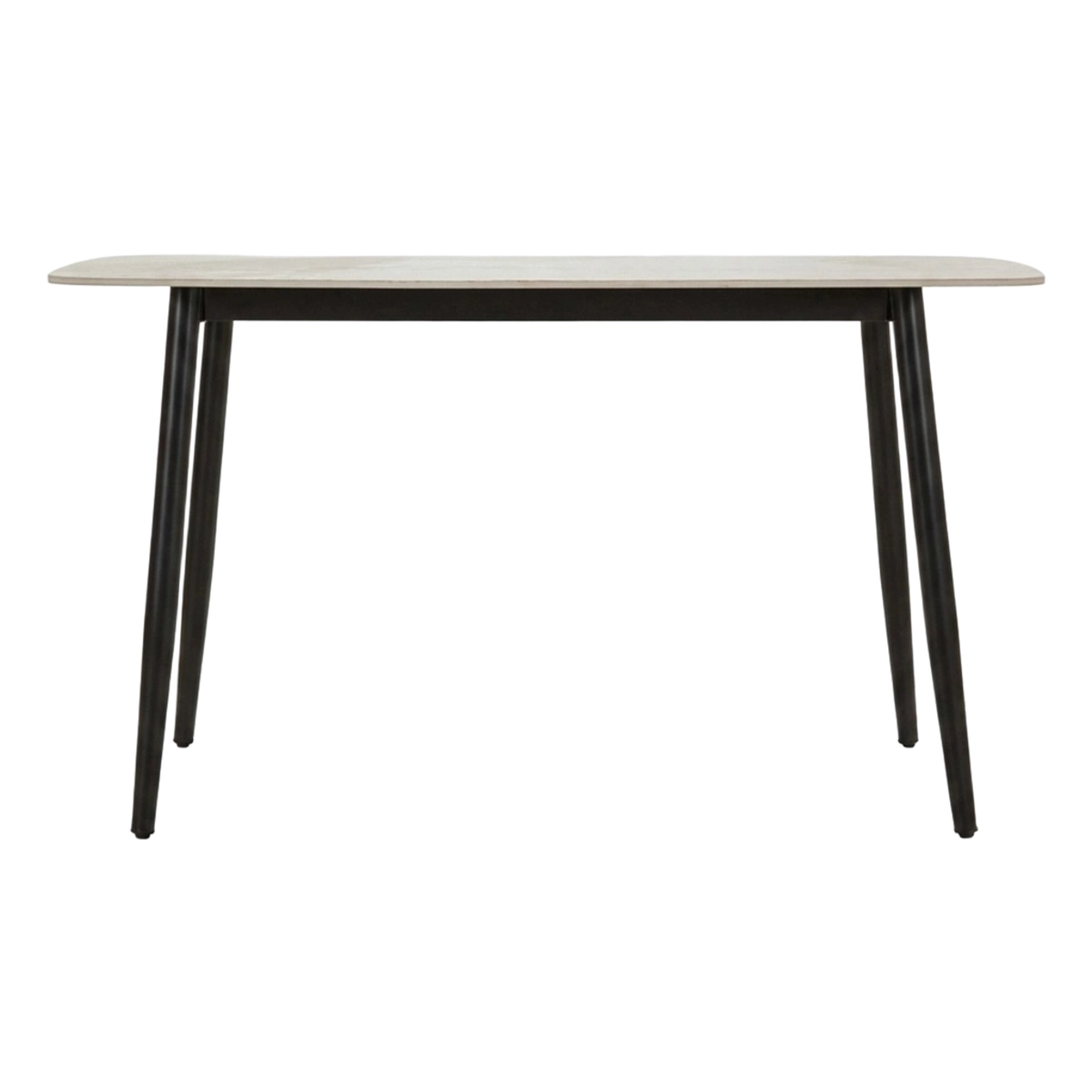 Modern Rectangular Dining Table in Metal and Ceramic Josh — 5