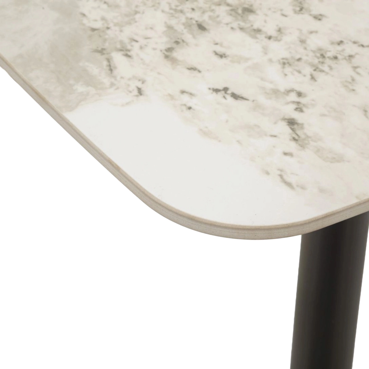 Modern Rectangular Dining Table in Metal and Ceramic Josh — 6
