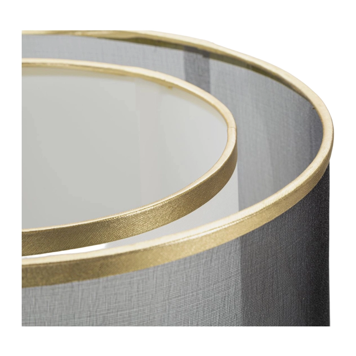 Levels Table Lamp in Metal and Tessuto — 4