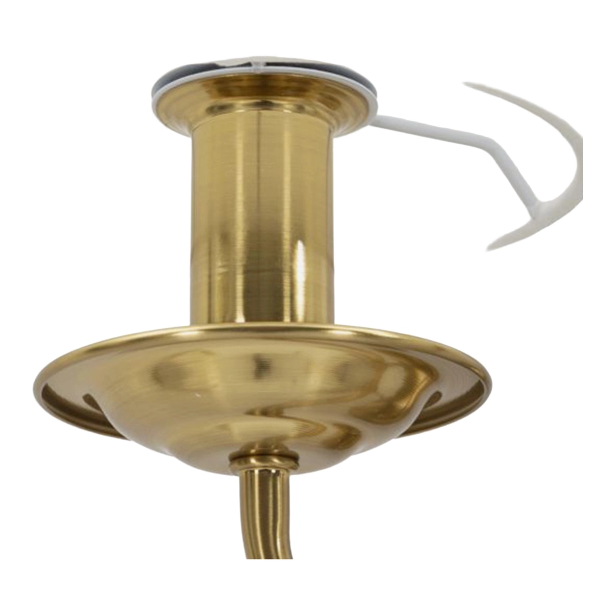 Zagabria 2-light wall lamp in iron and Tessuto fabric shades — 6