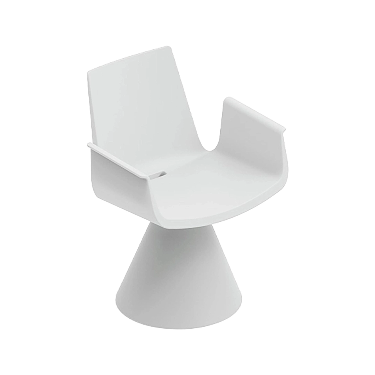 Modern Garden Armchair in Polyethylene Lira LYXO — 1