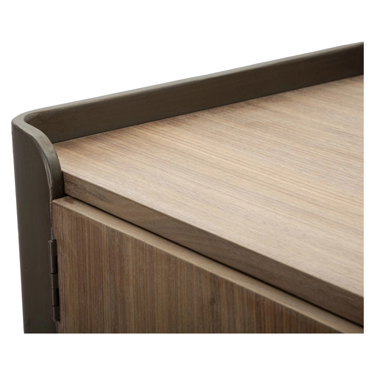 Toronto Wooden and Metal Sideboard Cabinet 100x42x110 cm — 7
