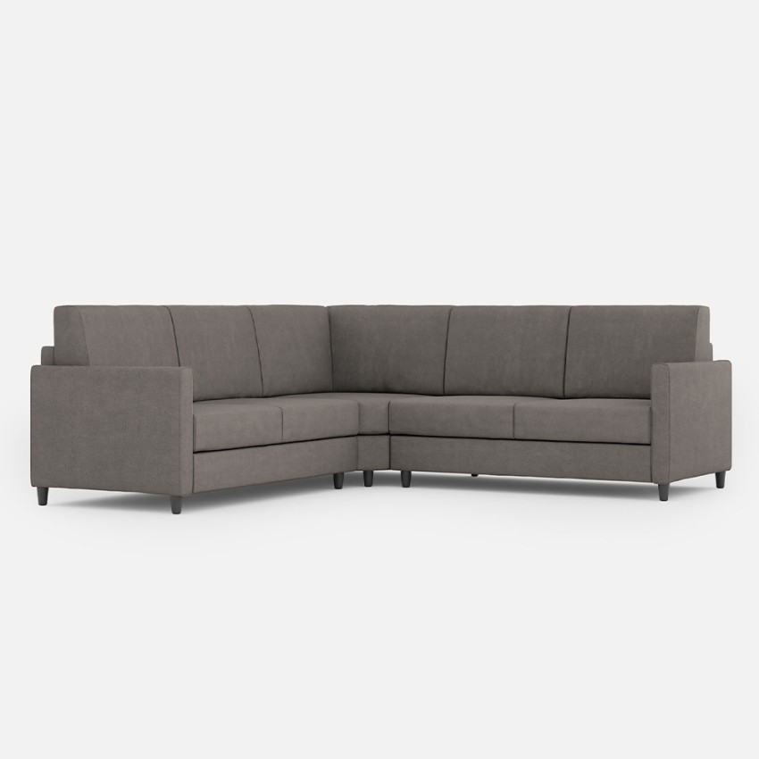 Karay 14AG 5-Seater Modern Fabric Corner Sofa 241x241 cm — 1