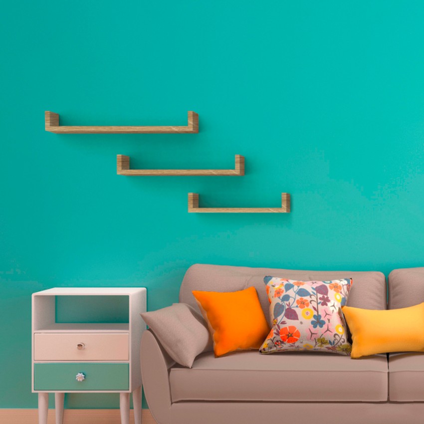 Set of 3 Modern Wall Shelves Calamita Maxi — 2