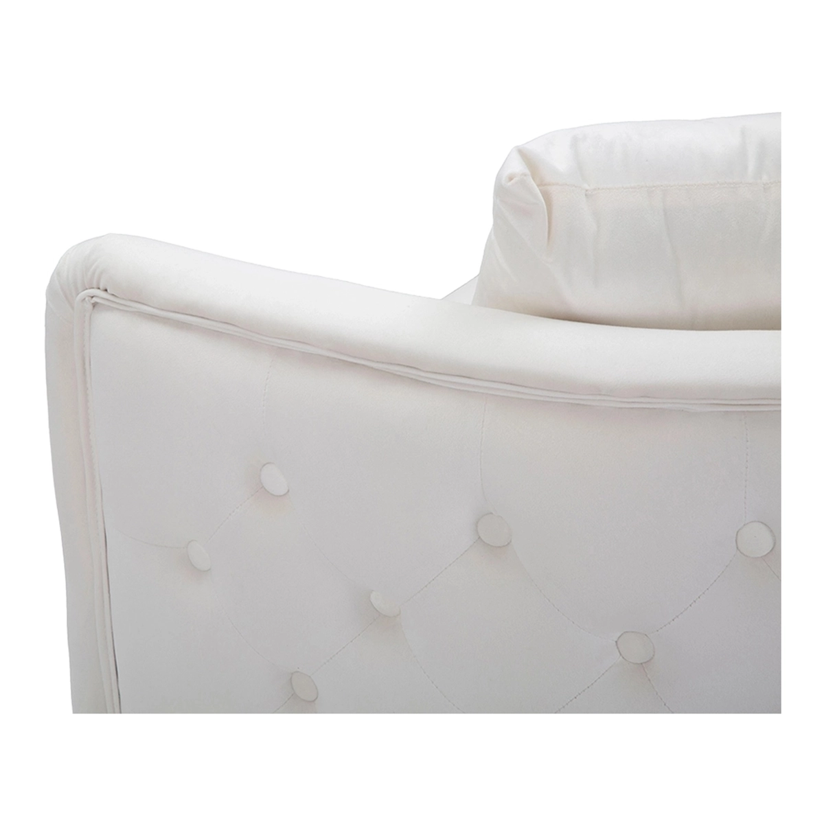 Glam 2-seater velvet sofa with gold legs Bucarest-D — 7