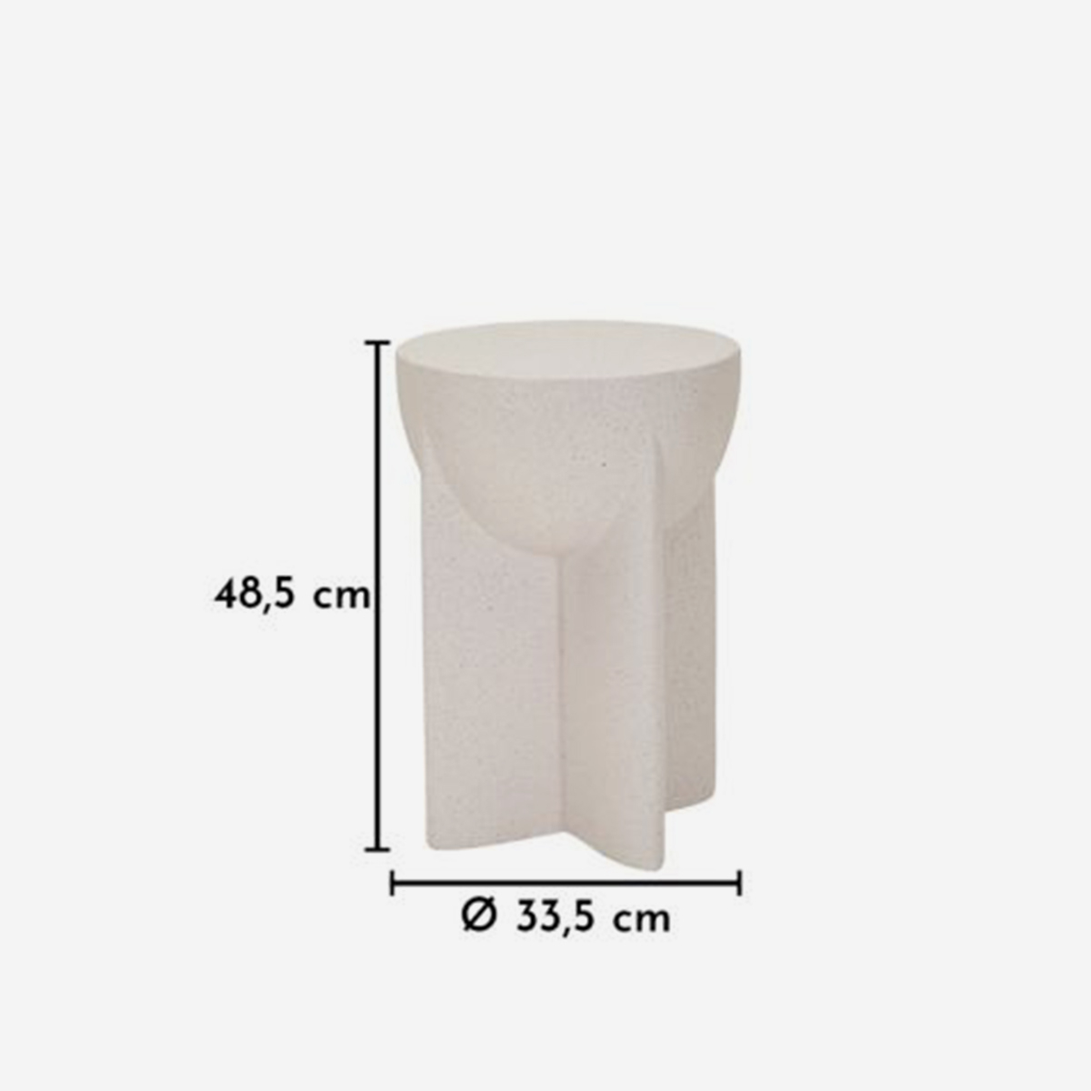 History round indoor and outdoor side table — 6