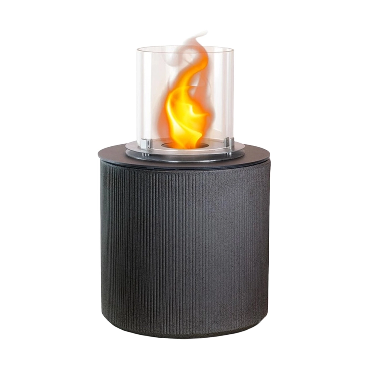 Freestanding Bioethanol Fireplace Indoor Outdoor Ø 36 x 56cm Divina Fire Modigliani — 3