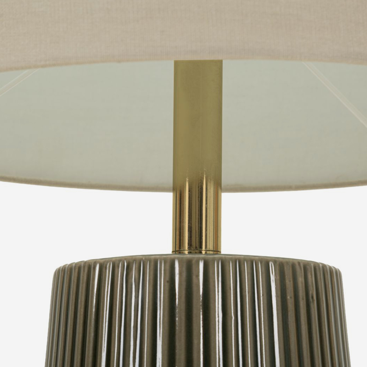 Harmony Ceramic and Fabric Floor Lamp — 3