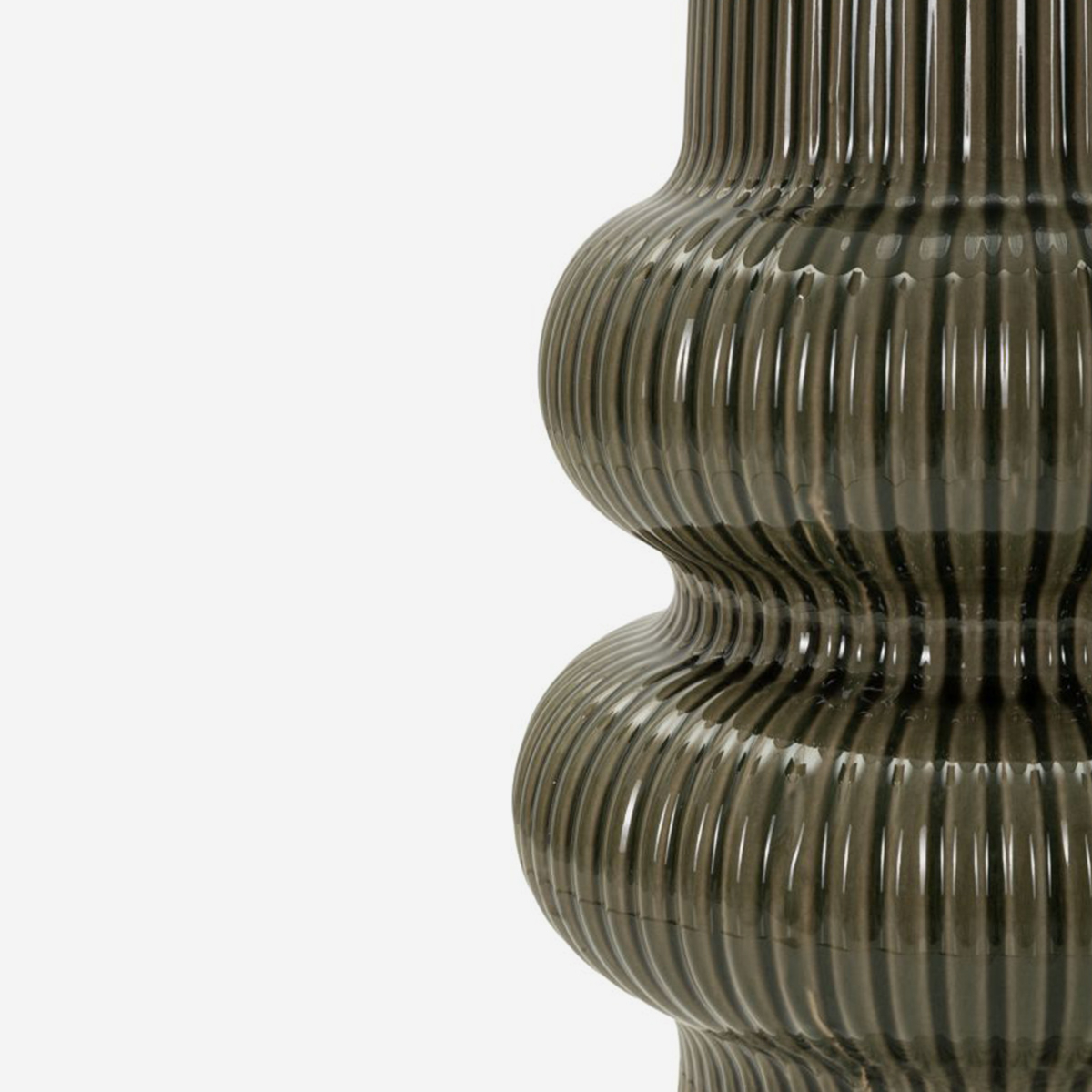 Harmony Ceramic and Fabric Floor Lamp — 4