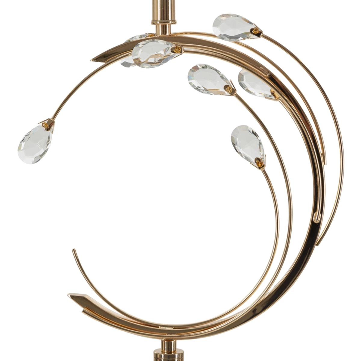 Bruxelles Metal and Fabric Floor Lamp — 5