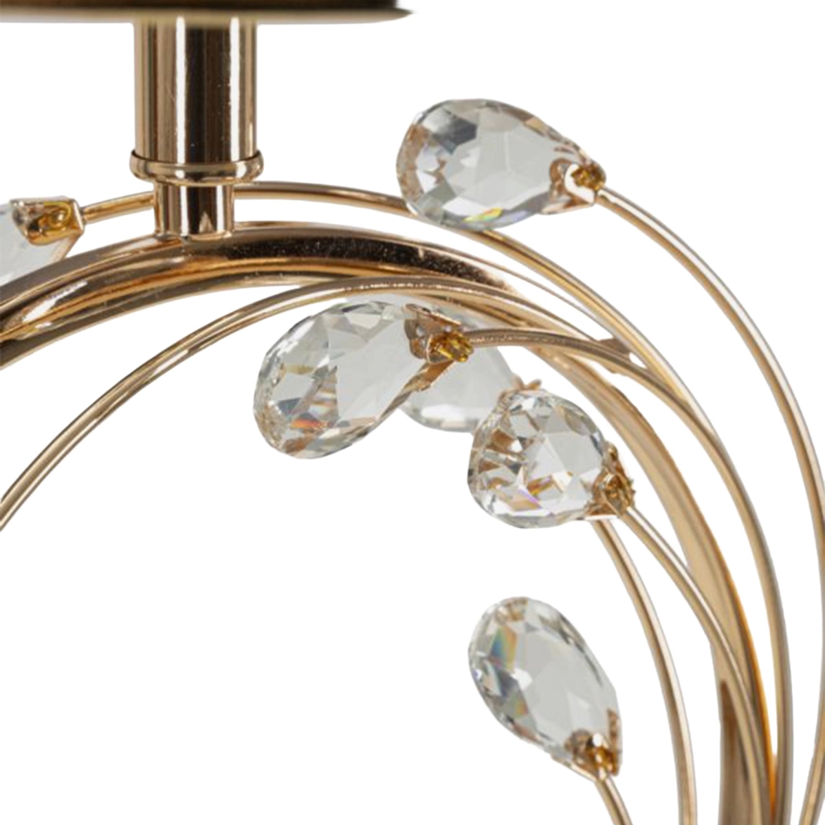 Bruxelles Metal and Fabric Floor Lamp — 4