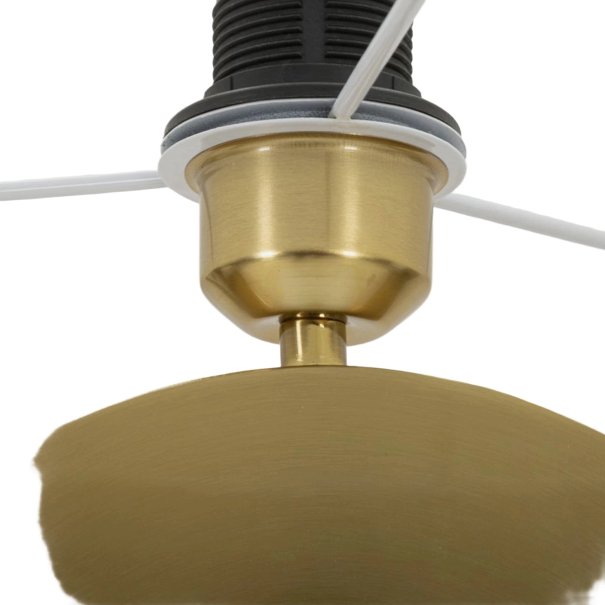 Coin Metal Floor Lamp with Tessuto Shade — 6
