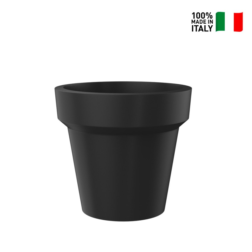 Large Outdoor Round Planter ø 80cm for Garden and Patio Cornaglia Arkema Design — 2